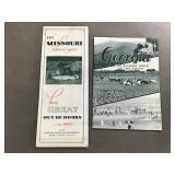 Old Missouri & Georgia state brochures