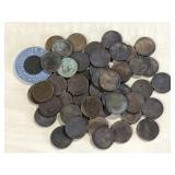Wheat penny collection
