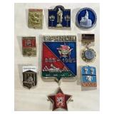 Soviet Russia pin collection