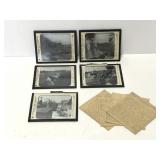 Antique Keystone View Co lantern glass slides