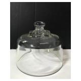 Heavy glass desert dome cover
