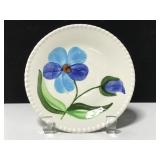 Petite ceramic flower plate