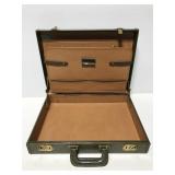 Old business hardside briefcase