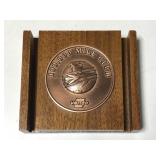 Vintage United Airlines 100,000 mile club