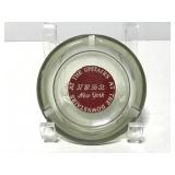 Vintage New York City bar advertising ashtray