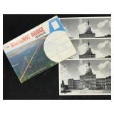Michigan State Capital & Mackinac Bridge postcards