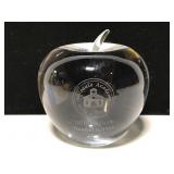 Tiffany & Co personalized Apple paperweight