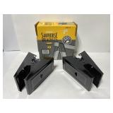 Pair of sawhorse brackets heavy duty