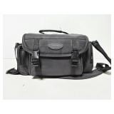 Ambico nylon camera bag w/ lens cleaner brush