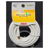 New 25ft. RG-6 coax cable