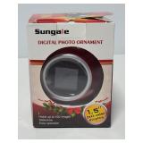 Sungaie digital photo ornament in box