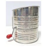 Vintage Bromwells measuring sifter