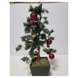 Table top decorative Christmas tree