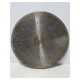 Vintage metal Stella music disc