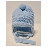 Tiny knit baby beanie cap