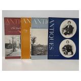 Four vintage antiques magazines