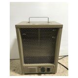 Arvin metal utility space heater, works.