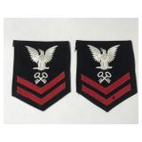 Old Navy uniform patches - two stripes