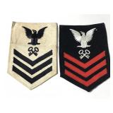 Old Navy uniform patches - three stripes
