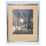 Framed and signed photo print of Mexico
