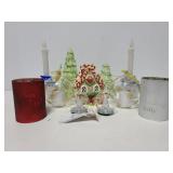 Battery operated Christmas decor & ornaments