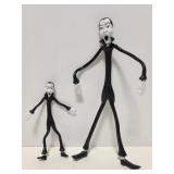 Two posable bendy Dracula toys