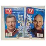 Tv guide Star Trek turns 30 1&2 covers