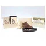 Antique family keepsake collection w/ notes