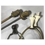 Vintage lamp parts