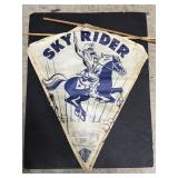 Vintage Top Flite Lone Ranger paper kite