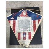 Vintage Top Flite patriotic Independance kite