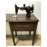 Vintage Majestic flip top sewing machine