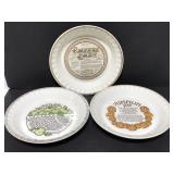 Royal China farmhouse recipe pie dish set
