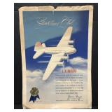 1941 Transcontinental Airlines Stratoliner Club