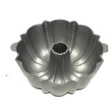 Old cast aluminum Bundt pan mold