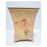 Metal victorian style waste bin