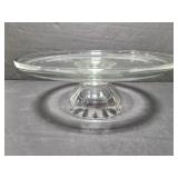 Glass cake or dessert stand