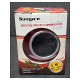 New digital photo ornament in box