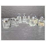 Five sets of tiny salt & pepper shakers