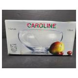 Caroline Scahle glass bowl in box