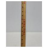 Wood yard stick