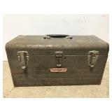 Metal Craftsman 28 in tool box w/ contents