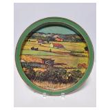 Sunshine vintage metal tray