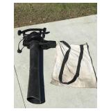 Toro electric lawn and leaf vac, works