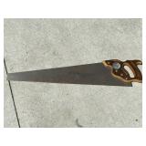 Powr-Kraft hand saw, 28 inch
