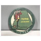 Vintage Yuma Arizona car decal sticker