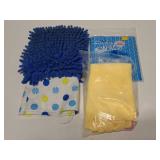 Dusting mit and rags