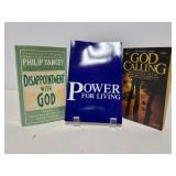 Three religious books