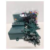 Two battery powered light strands