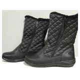 Black quilted Totes women